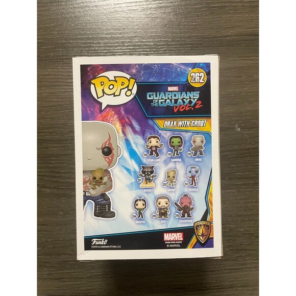 Funko Pop! Vinyl: Marvel - Drax (Holding Groot) - FYE (Exclusive) #262 - Picture 3 of 6